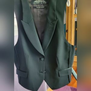 All Saints Italian cloth vest. Sophisticated or edgy, this vest is All Saints